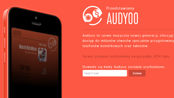 Audyoo - nowy serwis streamingowy prosto z Polski