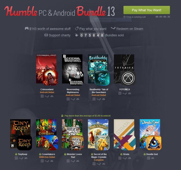 Więcej gier na Androida i PC w nowej paczce Humble Bundle
