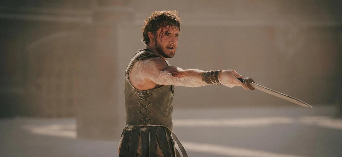 gladiator 2 ridley scott największa scena akcji bitwa obsada zwiastun fabuła kiedy premiera