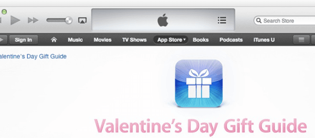 Przewodnik po prezentach na Walentynki od AppStore