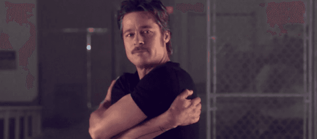 Brad Pitt promuje &#8222;Fury&#8221; tańcząc breakdance. I wychodzi mu to całkiem nieźle