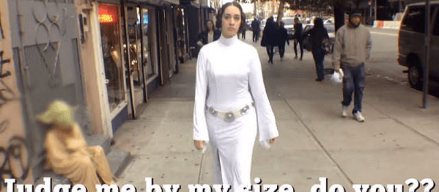 Księżniczka Leia nie ma w Nowym Jorku łatwego życia