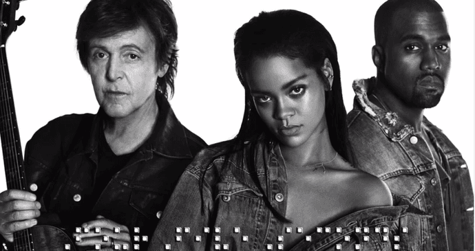 Rihanna, Kanye West i Paul McCartney w jednym utworze. Posłuchaj &#8222;FourFiveSeconds&#8221;