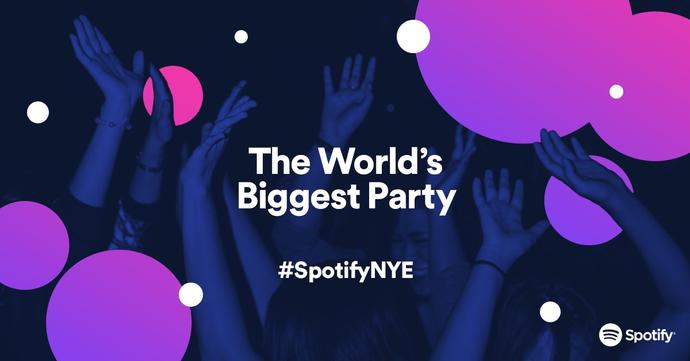 Spotify Party rozkręca się na Sylwestra. Co godzinę posłuchasz nowej playlisty stworzonej przez znanego artystę!