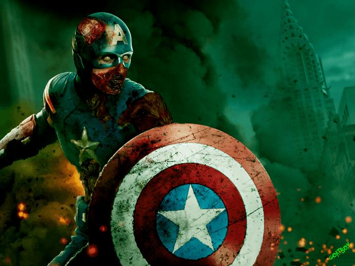 Trzeci Kapitan Ameryka miał opowiadać o walce z... zombie