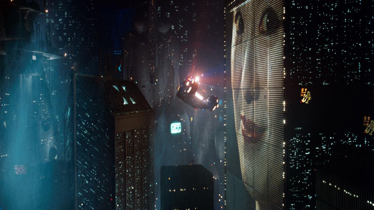 Panorama miasta przyszłości z filmu Blade Runner