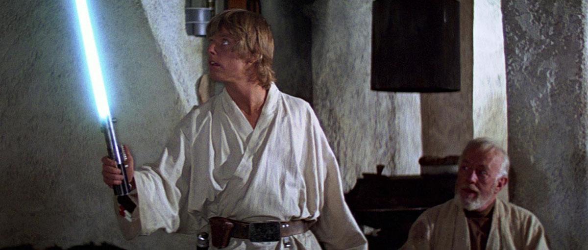 miecz Luke'a Skywalkera