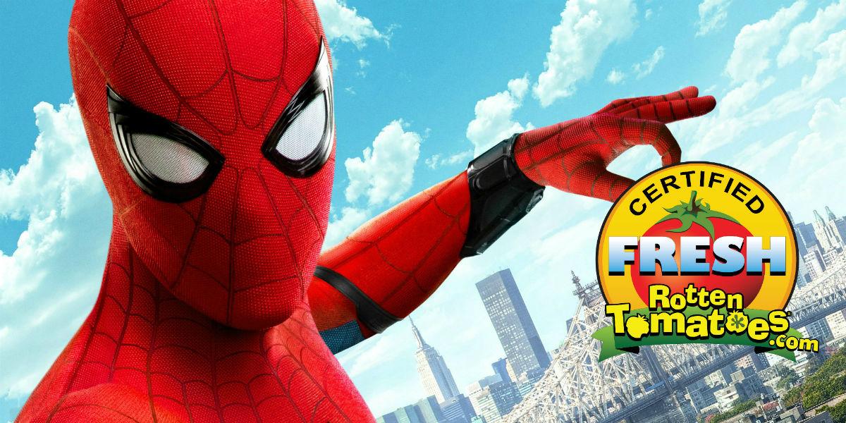 Spider Man Homecoming rotten tomatoes