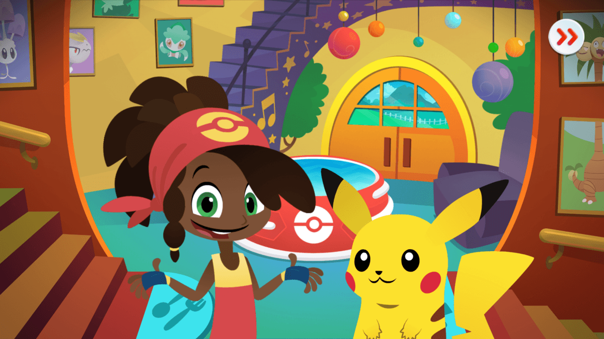 Pokemon Playhouse to nowa, darmowa gra dla dzieci w wieku 3 - 5 lat