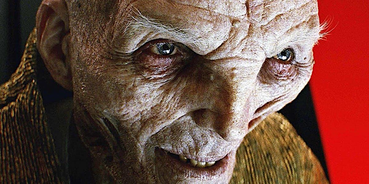 Książka Star Wars: The Last Jedi zdradzi więcej informacji o Snoke'u