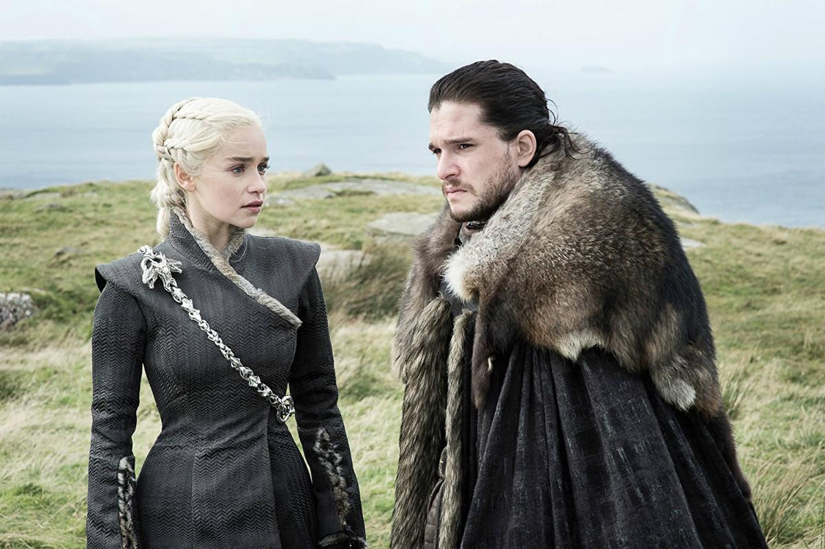 Daenerys i Jon Gra o tron