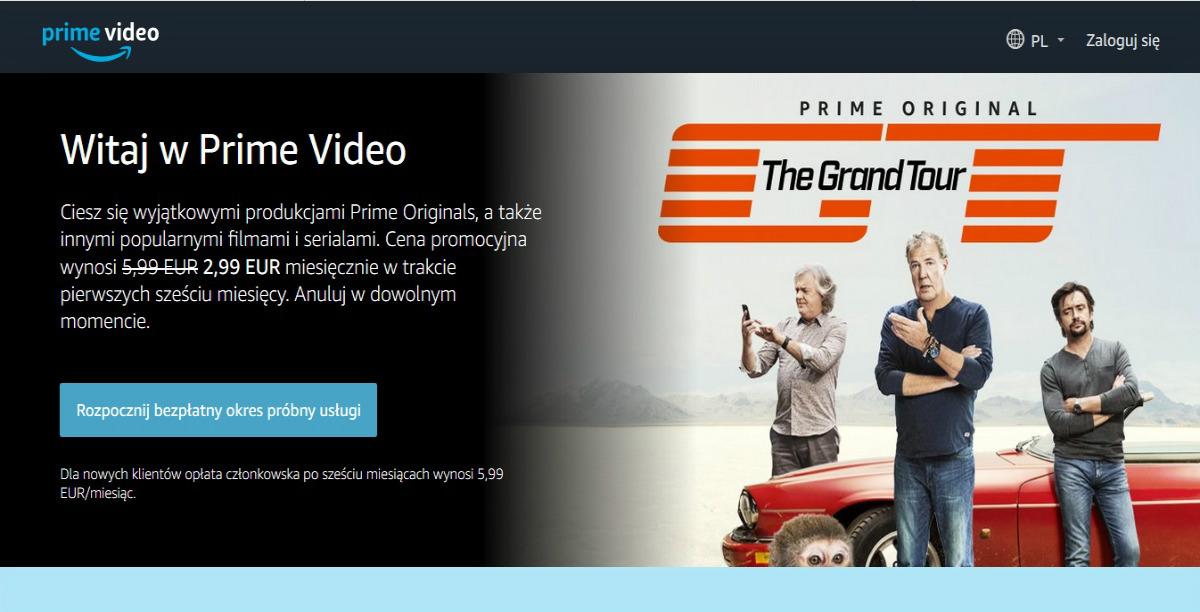 Amazon Prime Video po polsku