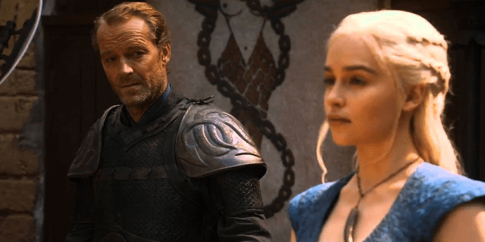 Jorah Mormont i Daenerys Targaryen