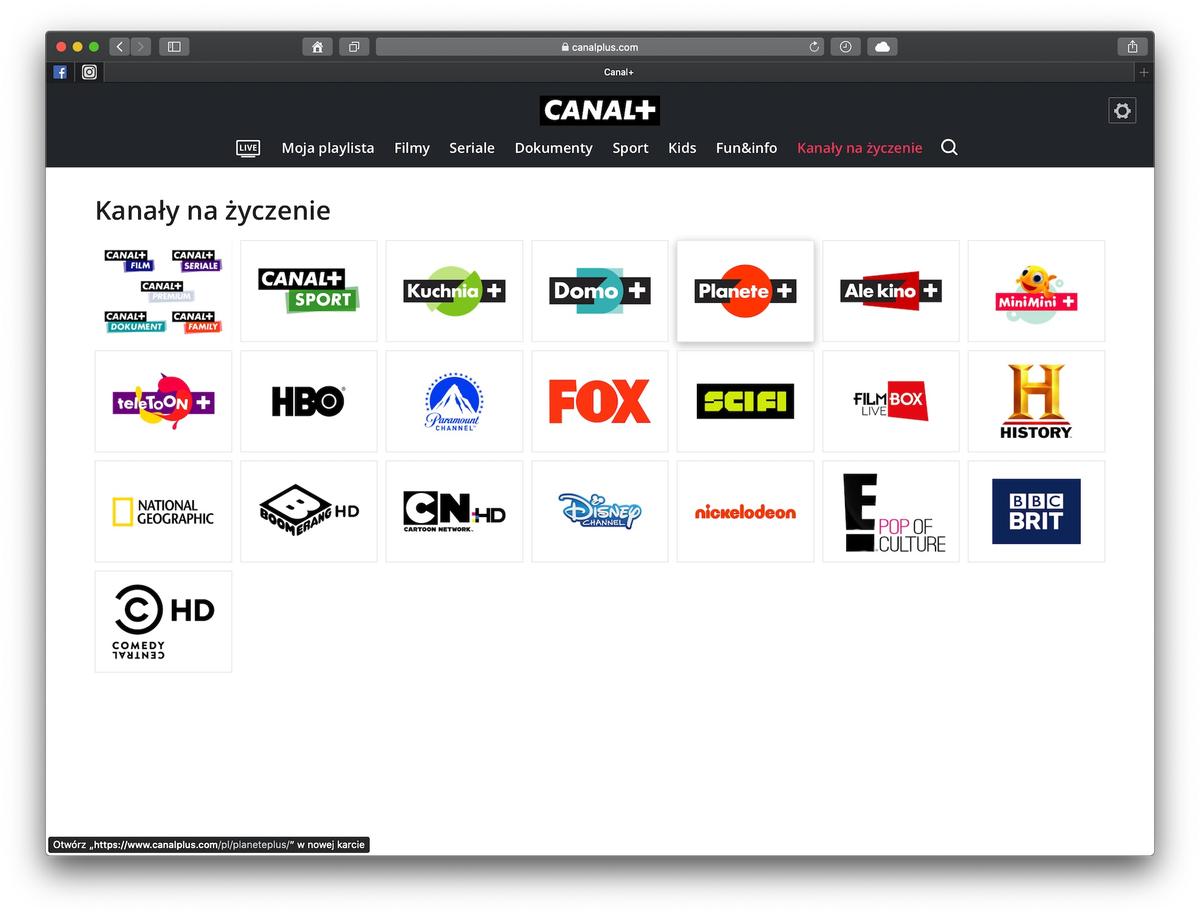 vod canal plus telewizja przez internet screenshot safari web class="wp-image-405181" 