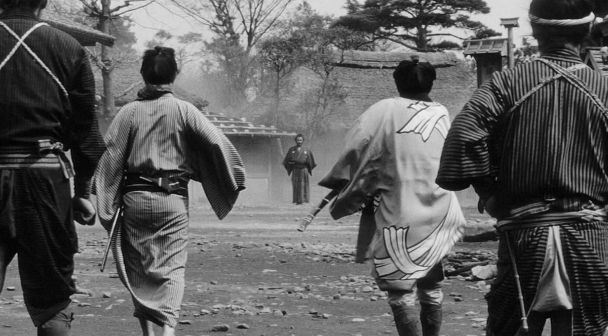 Kadr z filmu Straż przyboczna Akiry Kurosawy