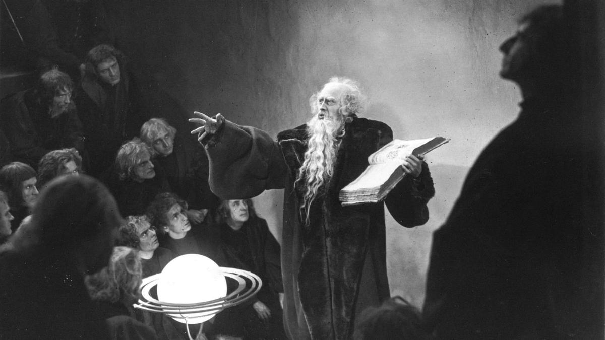 Kadr z filmu Faust z 1926 roku