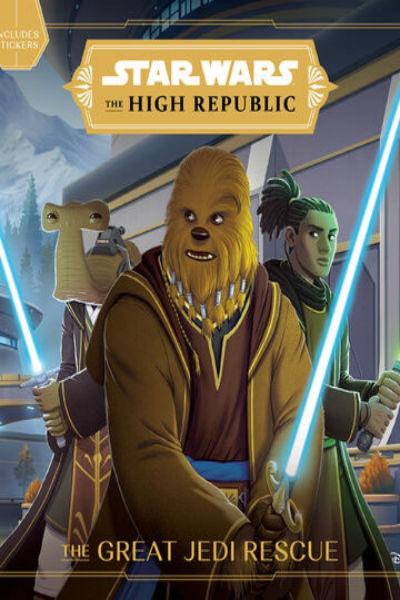 Okładka książki Star Wars Great Jedi rescue class="wp-image-480433" 