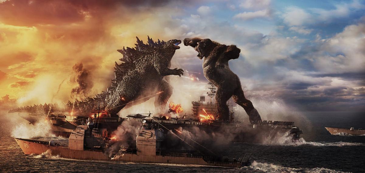 „Godzilla vs. Kong” daje to, co obiecuje - mordobicie mitycznych stworów