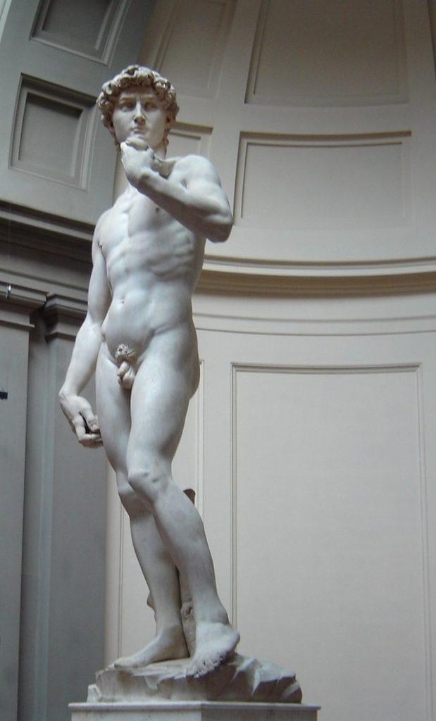 Posąg Dawida autorstwa Michała Anioła class="wp-image-1722571" 