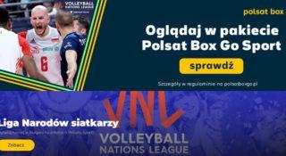 siatkówka liga narodów terminarz polska polsat box go