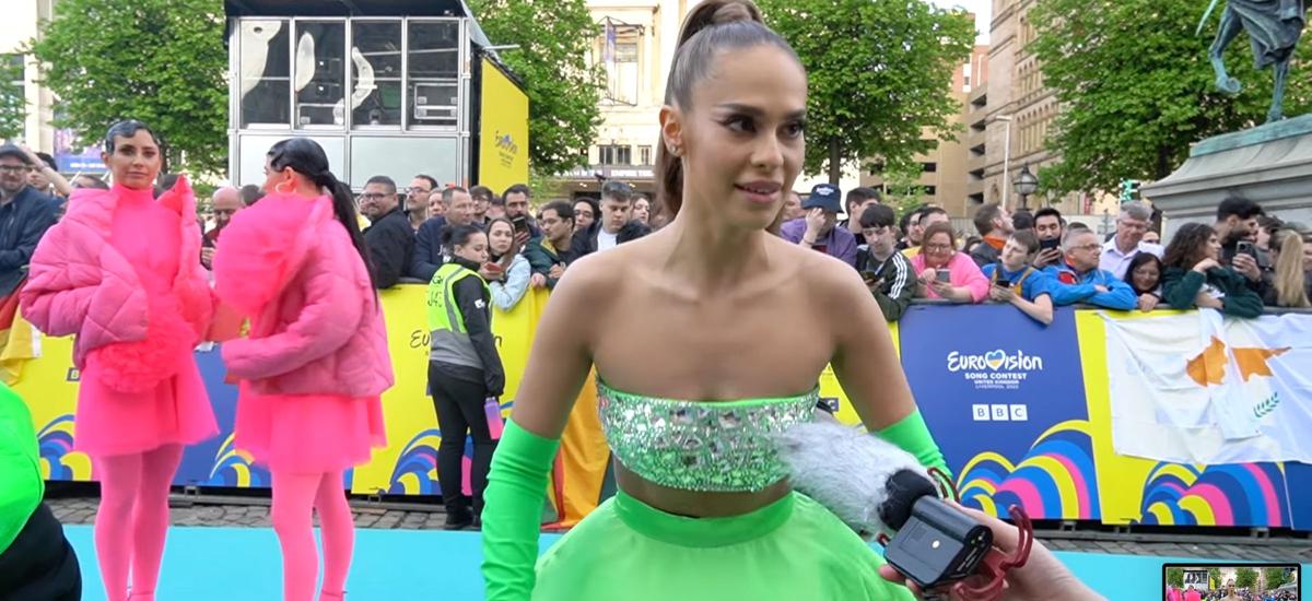 Blanka zaskoczyła widzów Eurowizji. Pokazała gigantyczny napis na sukience 