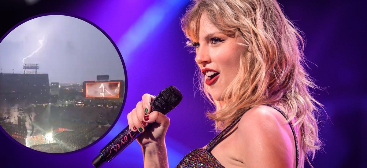 Taylor Swift zagrała koncert w środku burzy. Skończyła o 2 w nocy