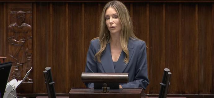 Małgorzata Rozenek-Majdan przemówiła w Sejmie. Celebrytka walczy o refundację in vitro