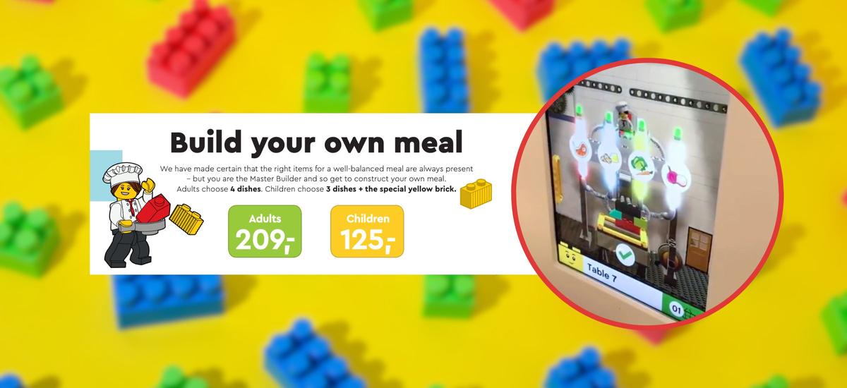 W restauracji LEGO zjesz posiłek, który wcześniej zbudowałeś z klocków. Nagranie z lokalu stało się viralem